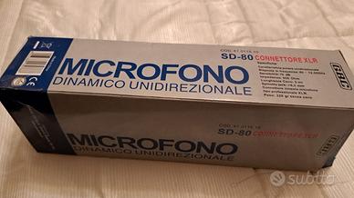 microfono dinamico unidirezionale