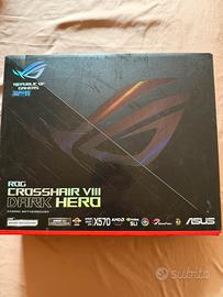 Asus Rog Crosshair VIII Dark Hero X570 AM4 complet