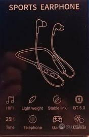 Cuffie in-ear con cavo per uso sportivo e connessi