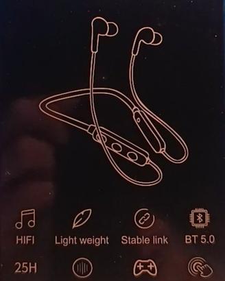 Cuffie in-ear con cavo per uso sportivo e connessi