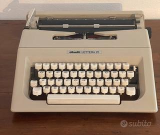 Olivetti Lettera 25 funzionante con valigetta