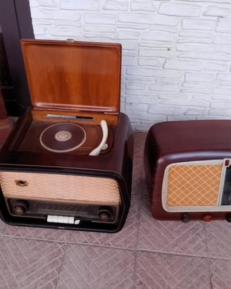 2 radio anni '50 da testare 