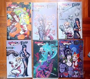 Harley Quinn x Elvira #1-6 Complete! Palmiotti NM
