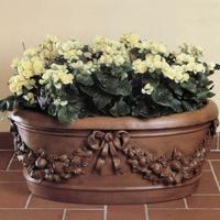 Portafiori in cotto impruneta