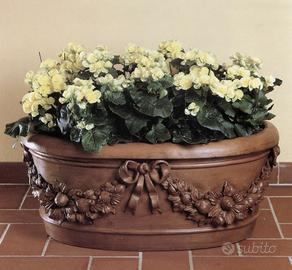 Portafiori in cotto impruneta