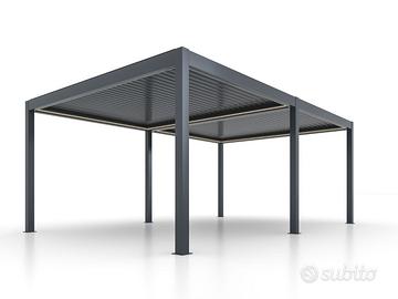 Pergola STYLISHPRO+ Grande 6x4 metri Tetto Manuale