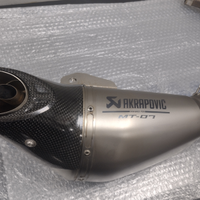 Scarico completo Akrapovic MT 07 - Tracer 7