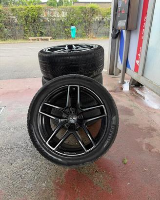 4 cerchi originali mercede-benz amg 21pollici