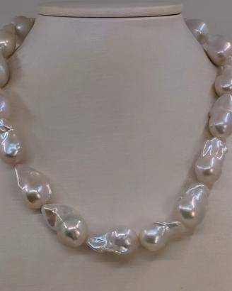 Collana perle barocche 