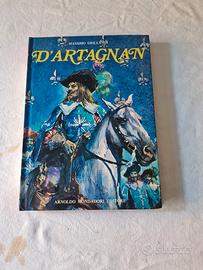 libro vintage D'Artagnan anno 1971