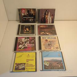 Lotto di 8 CD musicali di vari generi 