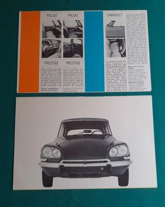 Depliant  Citroen DS19  Ds21  ID
