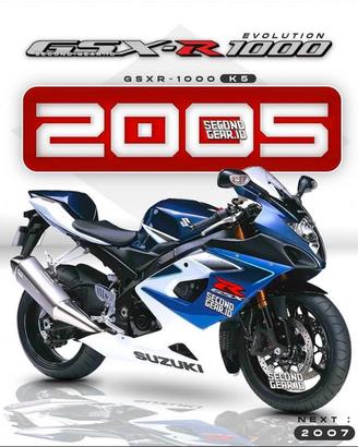Suzuky gsx r 1000 k5