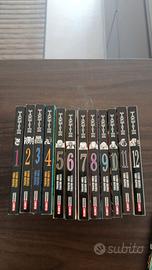 lotto stock fumetto manga death note 1-12 completa