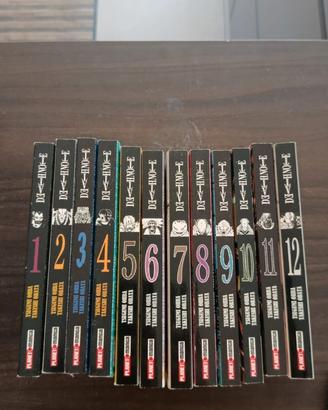 lotto stock fumetto manga death note 1-12 completa