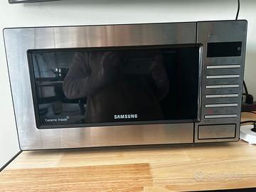 Microonde Samsung con grill -Inox-funzionante