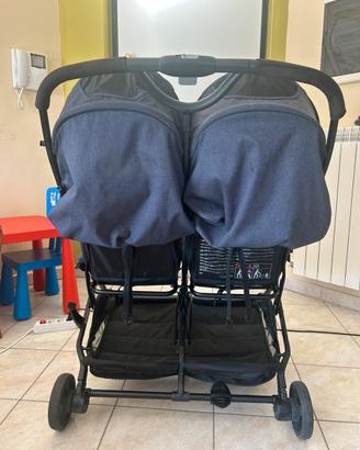 Passeggino gemellare Inglesina twin sketch compact