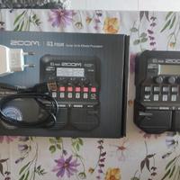 Pedaliera multi effetto per chitarra Zoom G1 Four
