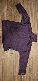 Maglione viola Trendyol a maniche lunghe