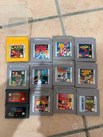 Giochi NINTENDO Gameboy Originali Anni 80/90