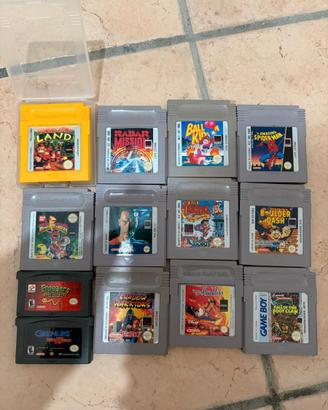 Giochi NINTENDO Gameboy Originali Anni 80/90