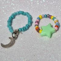 anelli   per bimba 2 pezzi