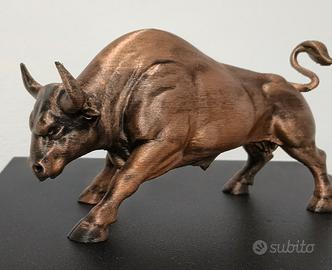 Statua Toro di Wall street - Bull Market - 3D