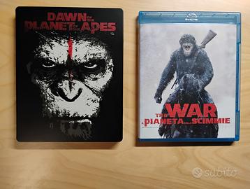 Il pianeta delle scimmie (Revolution + The war)