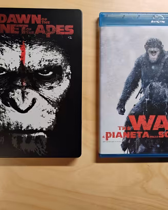 Il pianeta delle scimmie (Revolution + The war)