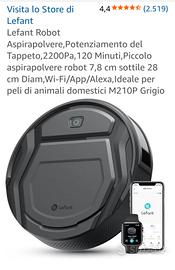 robot aspirapolvere 