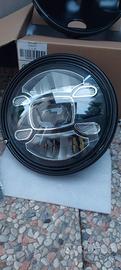 Faro led 7'' universale nero