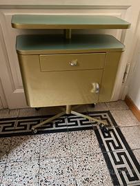 Cassettiera con rotelle anni 70