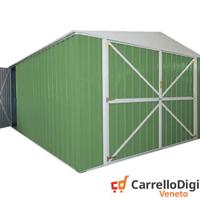 Box auto in Acciaio lamiera 360x514 verde chiaro