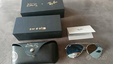 Ray-Ban reverse Aviatore Lenny Kravitz specchio