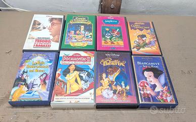 Lotto VHS Classici Disney 8 pezzi videocassette it