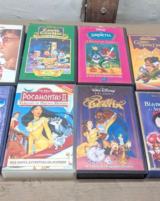 Lotto VHS Classici Disney 8 pezzi videocassette it
