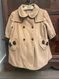 Cappotto vintage bimba