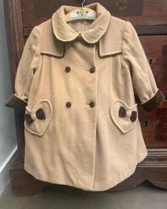 Cappotto vintage bimba