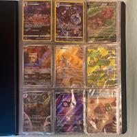 Lotto album carte pokemon V,ex,alt art