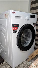 Lavatrice AKAI ECO WASH 9kg – Classe A, Vapore