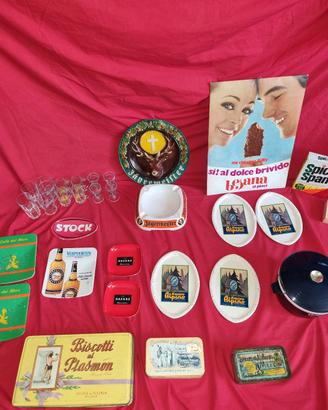 materiale pubblicitario Vintage anni 60/70