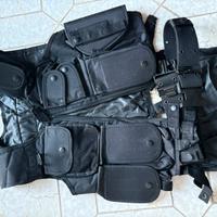 Abbigliamento  urban softair  per reenactor, nero