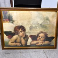Quadro stampa su tela Angeli, Raffaello Sanzio