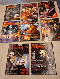 8 numeri Metal Hammer anni 1996/97