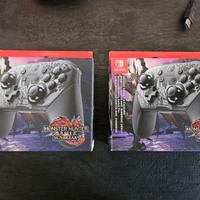 Switch Pro Controller Monster hunter Nintendo nuov