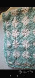 Coperta cotone da neonato fatta a mano
