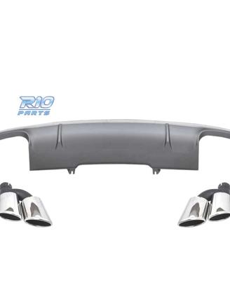 DIFFUSORE PER AUDI A4 SEDAN AVANT 16- SLINE TERMIN