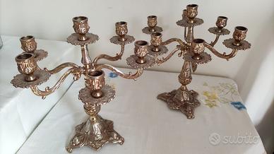 coppia di candelabri antichi
