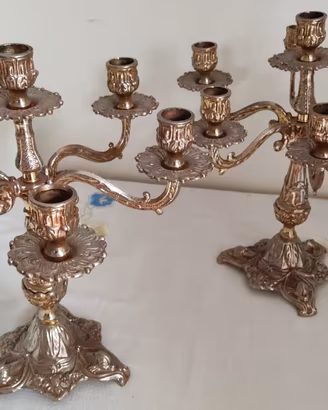 coppia di candelabri antichi