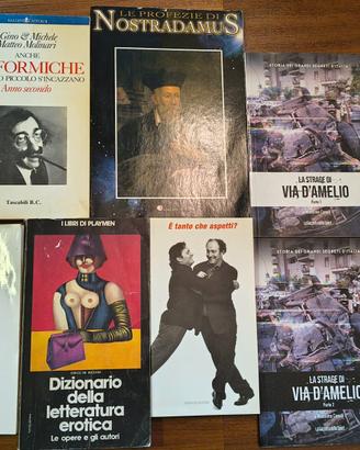 Lotto di libri vari